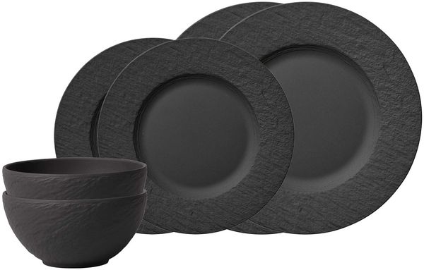 Villeroy & Boch Manufacture Rock Basic-Set 6-teilig