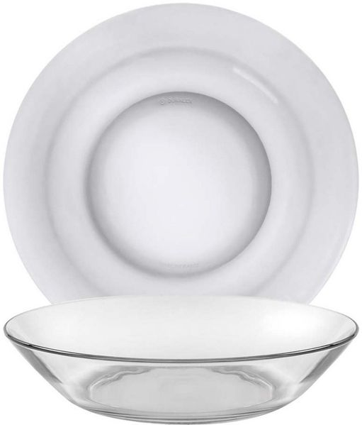 Duralex Suppenteller Lys, Teller tief 23cm Glas gehärtet transparent 6 Stück Bild 3