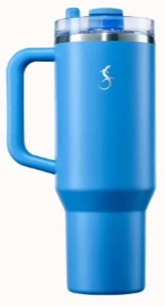 Lurch Isolier-Becher 1,2 l Doppelwandig Edelstahl Azur