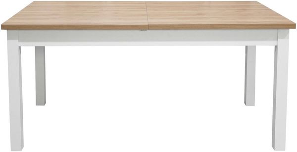 OTTO home Esstisch Ismund, aus Melamin und MDF Holz, Auszugsfunktion, Breite 120 oder 160 cm