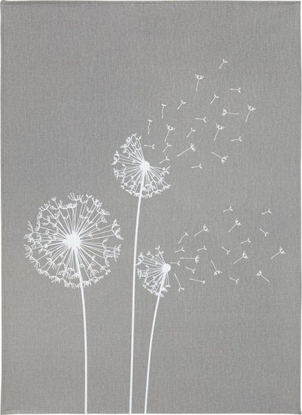 Erwin Müller Geschirrtuch Geschirrtuch 4er-Pack, Baumwolle Blumen