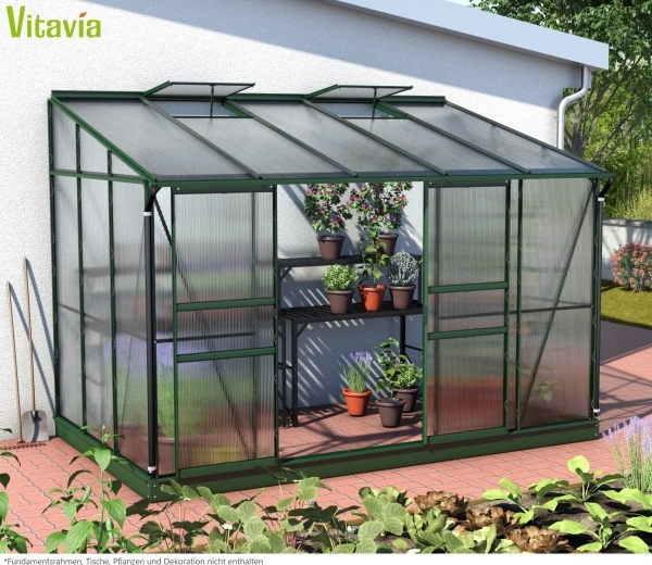 Vitavia Gewächshaus Ida 6500, smaragd, HKP 6mm Bild 4