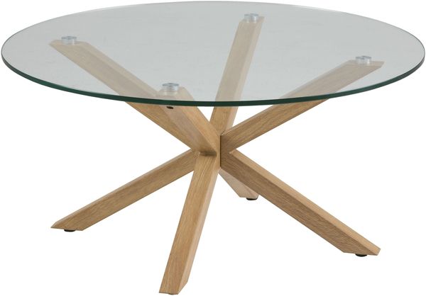 Glastisch >Heaven< in Klar, Glas - 40x82cm (HxD)