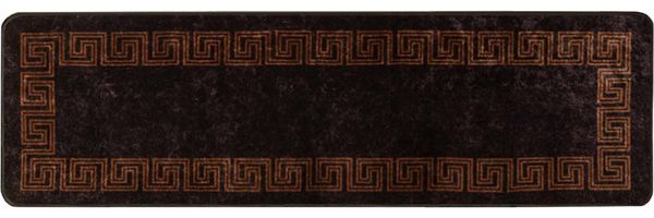 vidaXL Teppichläufer MARSA Schwarz 100 x 300 cm Polyester und PVC 42023296 Bild 2