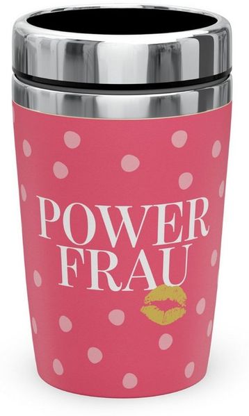 Thermobecher Isolierbecher Kaffeebecher To Go 240ml la vida Kussmund 3887121