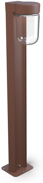 Belid Moon LED Pollerleuchte rostbraun IP44 95cm 3000K