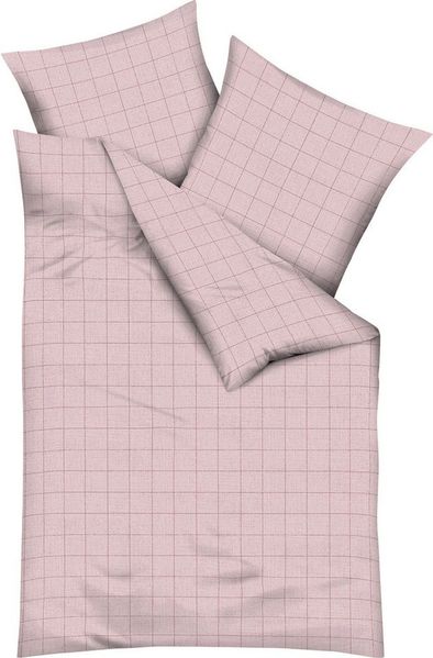Kaeppel Bettwäsche Bettwäsche "Grid", Baumwolle, Musselin Karo
