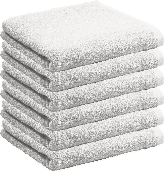 REDBEST Handtücher Handtuch "Oceanside" 6er-Pack, Leichtfrottier, Leichtfrottier Uni