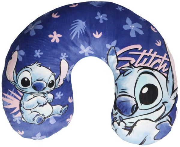 Disney Reisekissen Disney Stitch Nackenkissen Kinder Jugend für Auto Flugzeug
