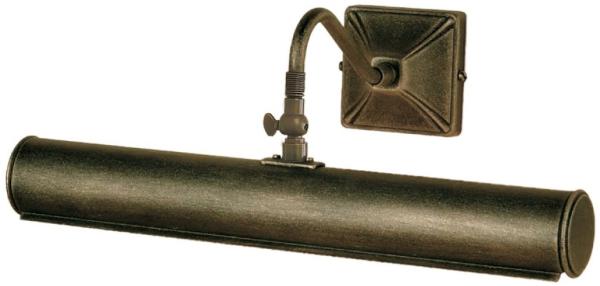 Wandleuchte, Bilderlampe, Stahl, Schwarzes Gold, B 36 cm