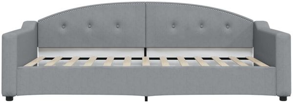 vidaXL Tagesbett Hellgrau 100x200 cm Stoff 354188 Bild 3
