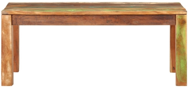 vidaXL Couchtisch 110x55x40 cm Massives Altholz 356252