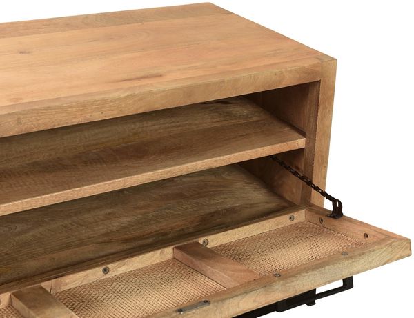 Schuhschrank Cane 84,5 x 40 x 48 cm Mango Bild 4