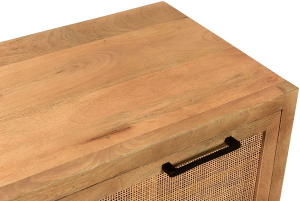 Schuhschrank Cane 84,5 x 40 x 48 cm Mango Bild 5