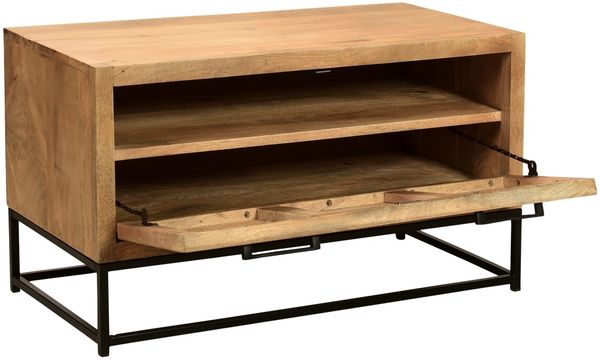 Schuhschrank Cane 84,5 x 40 x 48 cm Mango Bild 2