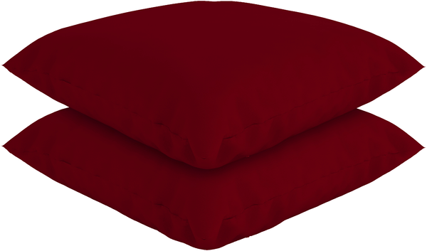 Federkissen mit Bezug - 40x40 cm - 2er Set Cafe Bild 2