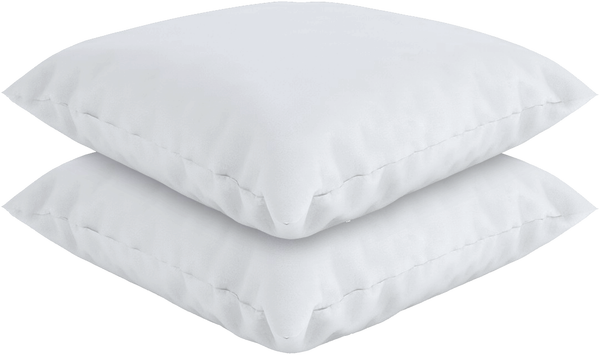 Federkissen mit Bezug - 40x40 cm - 2er Set Cafe Bild 6
