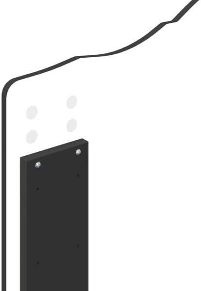 vidaXL Bettrahmen mit Kopfteil Schwarz 100x200 cm Holzwerkstoff 3413640 Bild 10