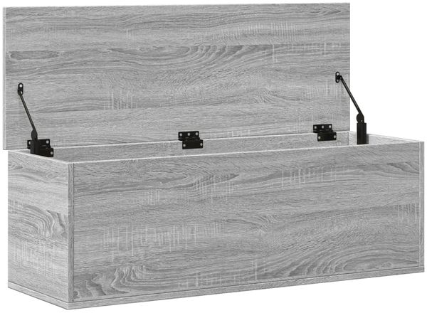 vidaXL Truhe Grau Sonoma 102x35x35 cm Holzwerkstoff 840693 Bild 7