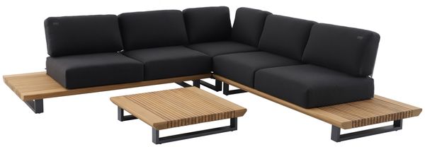 Basso Loungeset grau