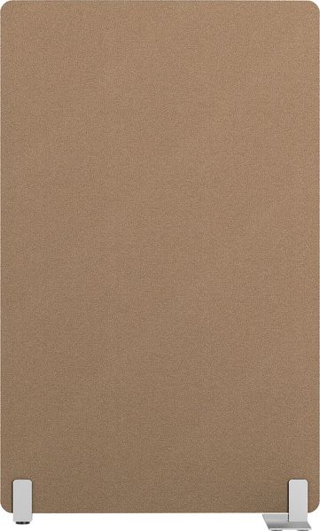 Rheinland Möbel FocusWall STW0816 – Akustik-Stellwand 800×1600 mm in Stofffarbe Sandstorm inkl. Standfüßen – Schreibtisch-Trennwand für Büro & Homeoffice – Schallschutz – Made in Germany