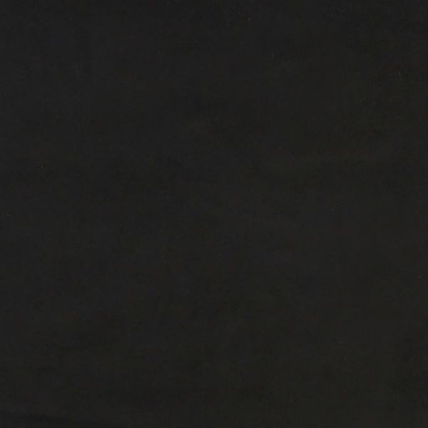 vidaXL Taschenfederkernmatratze Mittel Schwarz 120x190x20 cm Samt 4007156 Bild 6