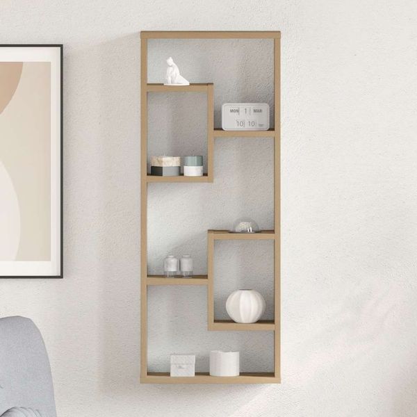 vidaXL Wandregal Artisan-Eiche 36 x 16 x 90 cm Holzwerkstoff 862049
