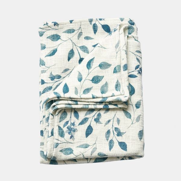 Mirabeau Tagesdecke Plaid Ocevara blau/creme
