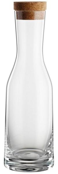 BOHEMIA SELECTION Wasserkaraffe LA BELLA, Transparent, Ø 10 cm, 1,2 Liter