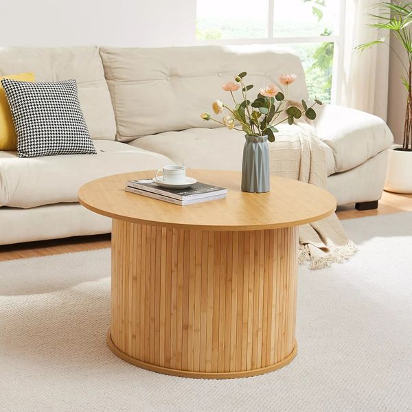 Couchtisch Ledepid 48xØ80 cm Natur [en. casa]