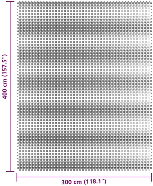 vidaXL Zeltteppich Creme 4x3 m 4008504 Bild 7