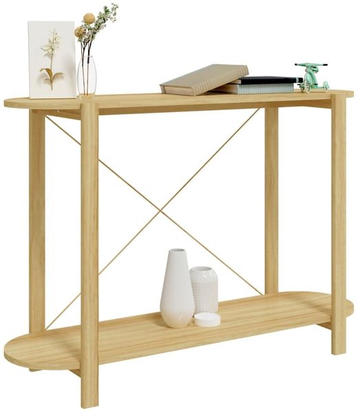 Konsolentisch, Beistelltisch, Konsole 110x38x75 cm Holzwerkstoff Bild 4