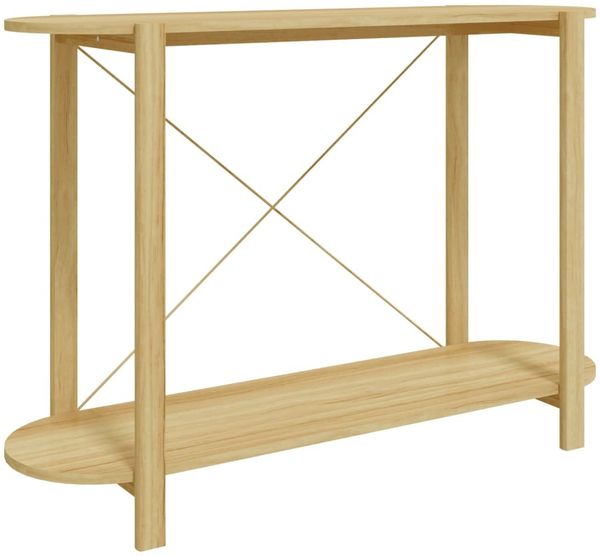 Konsolentisch, Beistelltisch, Konsole 110x38x75 cm Holzwerkstoff