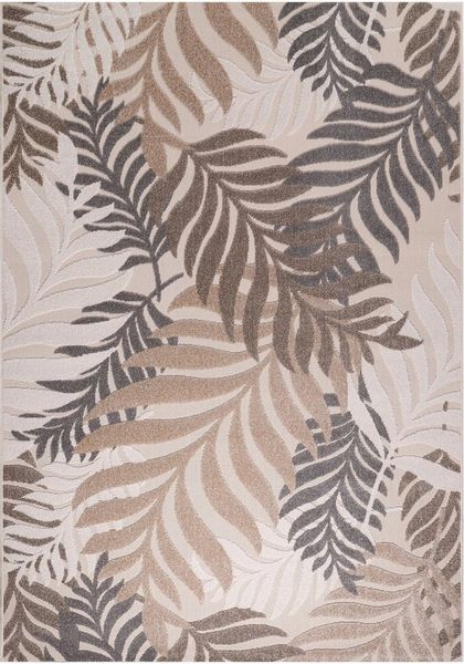 Sanat Teppich Floral Outdoor, rechteckig, Höhe: 6 mm, In- und Outdoor geeignet, florales Design, Balkon, Terasse