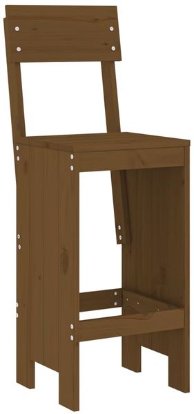 vidaXL 5-tlg. Gartenbar-Set Honigbraun Massivholz Kiefer 3157808 Bild 4