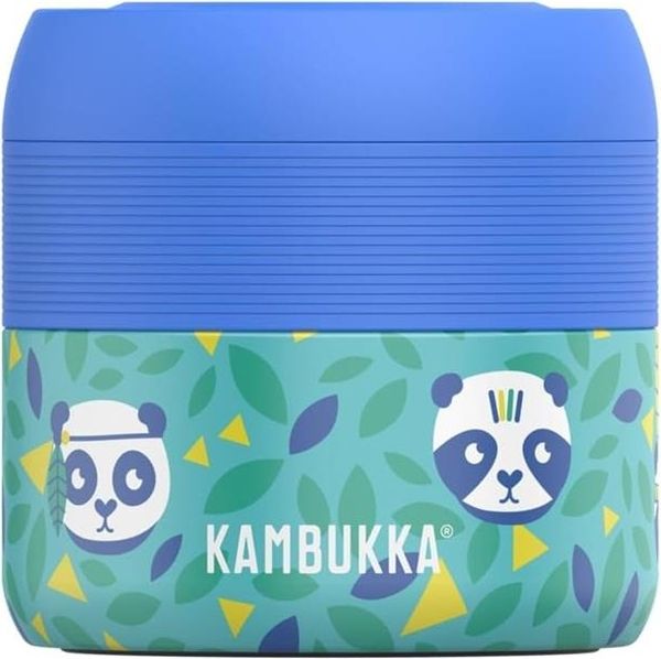 Kambukka Bora Lunchbox 400 ml Salatbox Meal Prep Frischhaltebox Essensbox Panda