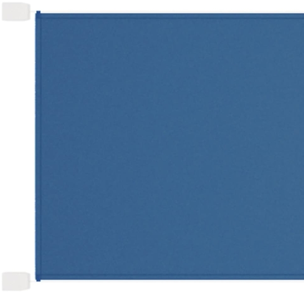 vidaXL Senkrechtmarkise Blau 100x1200 cm Oxford-Gewebe 148457