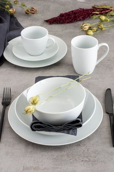 MÄSER Tasse BARCA, Kaffeetassen Set, Porzellan, 12-tlg, Porzellan