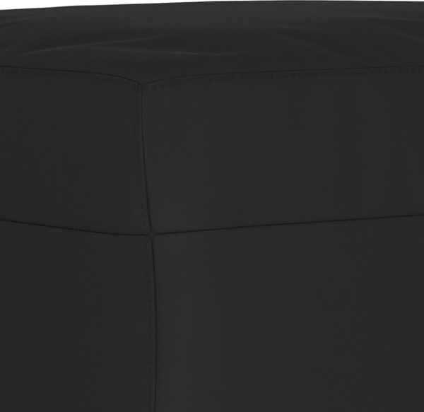 vidaXL 3-tlg. Sofagarnitur mit Kissen Schwarz Mikrofasergewebe 3202359 Bild 7