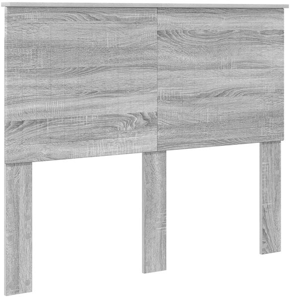 vidaXL Bettrahmen Graues Sonoma 120 x 190 cm Massives Kiefernholz 3411042 Bild 6
