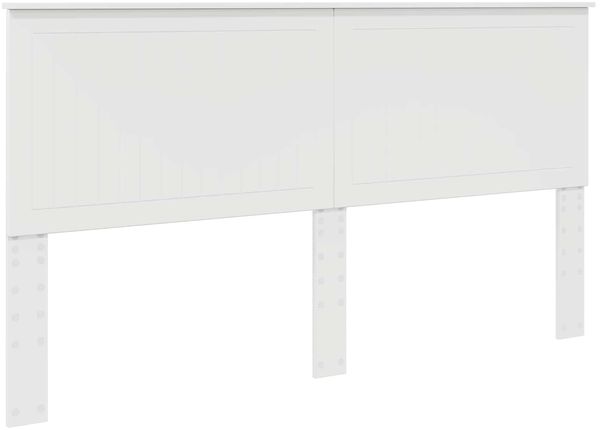 vidaXL Aufbewahrungsbett mit Kopfteil Weiß 180 x 200 cm Holzwerkstoff 3411180 Bild 7