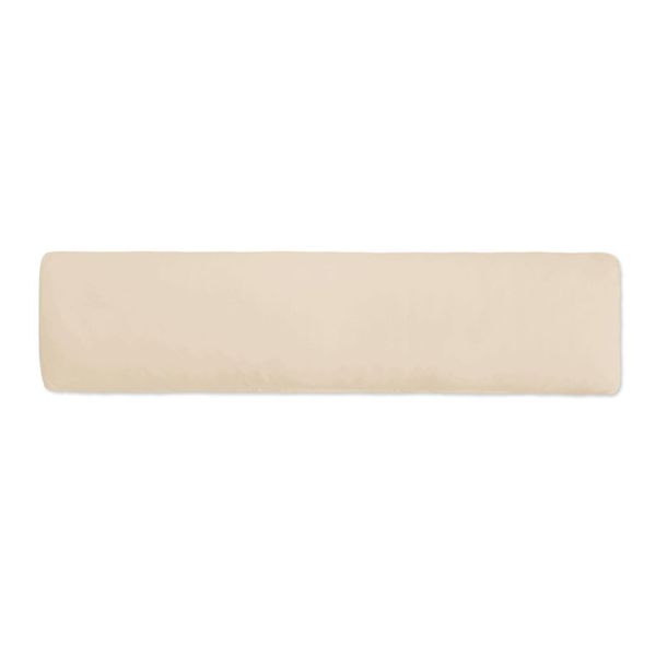 Traumschlaf Premium Interlock Jersey Seitenschläferkissen Bezug|40x180 cm| natur