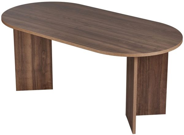 Skye Decor Esstisch Sablin Boho (1-St, 1 Tisch), modernes Design, stabile 180 x 90, Oval Tischplatte