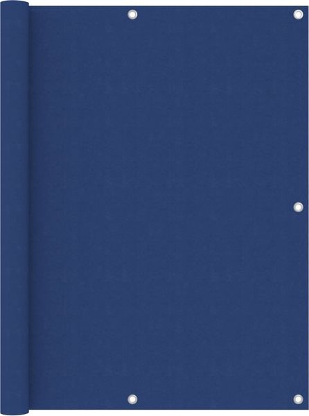vidaXL Balkon-Sichtschutz Blau 120x500 cm Oxford-Gewebe 135018