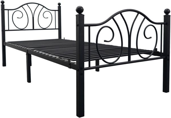 OTTO home Metallbett LUND Landhausbett Bett Märchenbett Prinzessinbett, Träume wie im Märchen: Dein romantisches Metallbett in 2 Breiten
