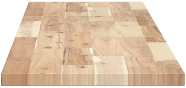 vidaXL Tischplatte 120x30x2 cm Rechteckig Massivholz Akazie 4008741 Bild 5