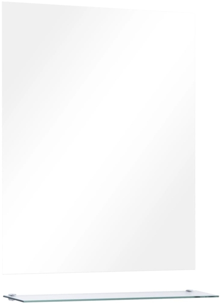 vidaXL Wandspiegel mit Regal 50×60 cm Hartglas 249441