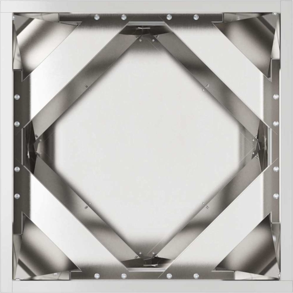 vidaXL Pflanzkübel Silber 40 x 40 x 40 cm Edelstahl 883830 Bild 5