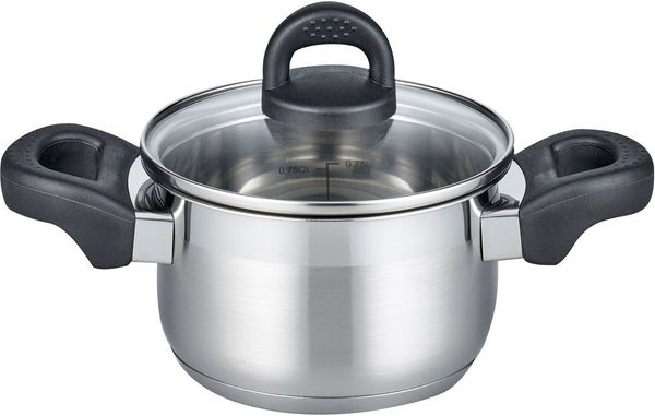 Elo Basic Fleischtopf Turmalin, Edelstahl 18/8, Öl Dosierringe, Induktion