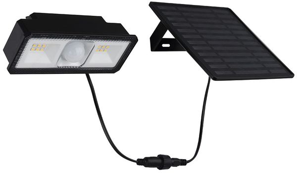 LED Solar Wandleuchte beweglich, Bewegungsmelder, H 9 cm
